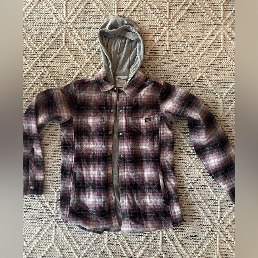 Dickies sweatshirt jacket with built in hoodie. Medium. Worn once